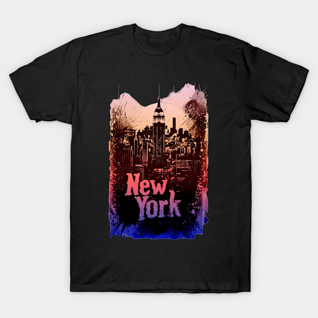New York city T-Shirt by GreenMary Design